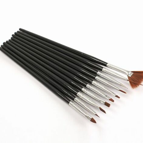 Nail Art Brushes 10pcs
